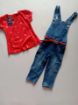Picture of MDL00211 :: Size:5-6 Years :: Girls Dungarees