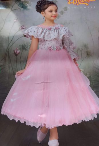 Picture of MDL01465 :: Size:10-11 Years :: Designer Frocks