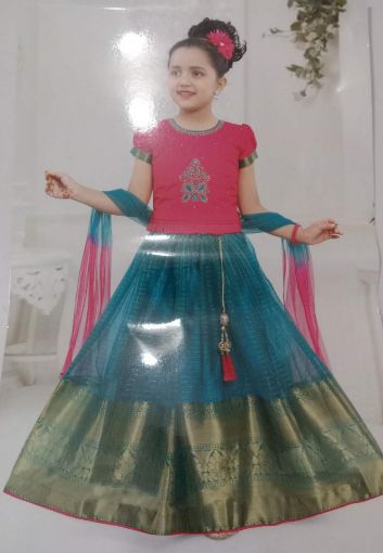 Picture of MDL01690 :: Size:9-10 Years :: Girls Lehenga