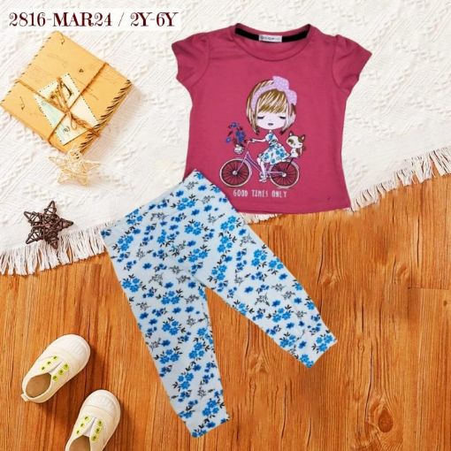 Picture of MDL02107 :: Size:2-3 Years :: Girls Night Suit