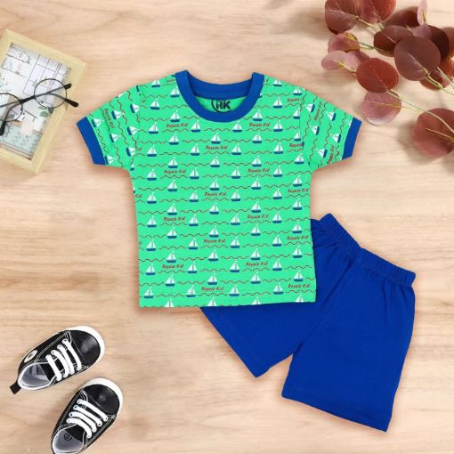 Picture of MDL02129 :: Size:9-12 Months :: Boys-Top & Bottom Set