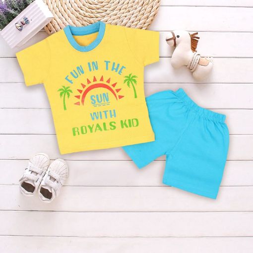 Picture of MDL02132 :: Size:12-18 Months :: Boys-Top & Bottom Set