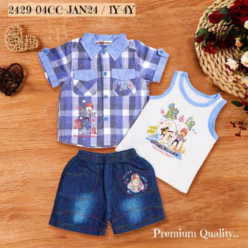 Picture of MDL02137 :: Size:18-24 Months :: Boys-Top & Bottom Set