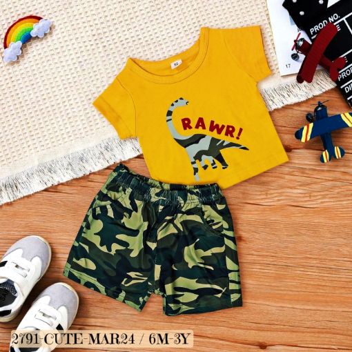 Picture of MDL02157 :: Size:12-18 Months :: Boys-Top & Bottom Set
