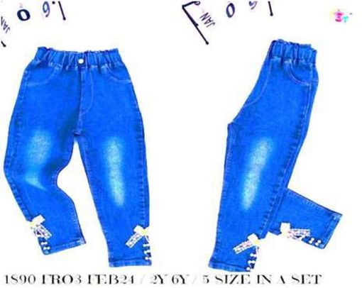 Picture of MDL02471 :: Size:4-5 Years :: Girls Jeans