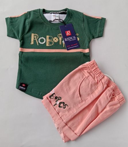 Picture of MDL02638 :: Size:New Born :: Boys-Top & Bottom Set