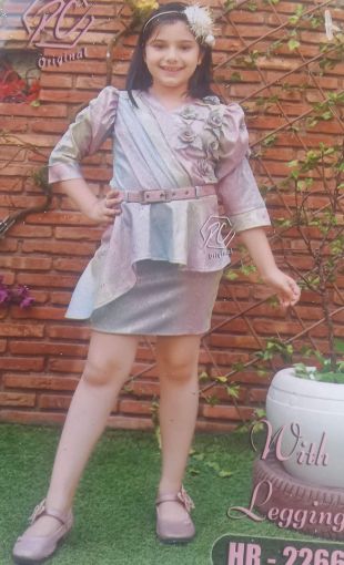 Picture of MDL02708 :: Size:6-7 Years :: Girls Top And Pant Set