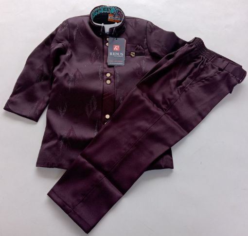 Picture of MDL02946 :: Size:5-6 Years :: Boys Party Wear-Sherwani and Dhoti Sets