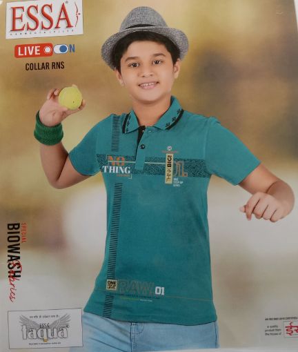 Picture of MDL03075 :: Size:18-24 Months :: Boys T-Shirt (With Collar)