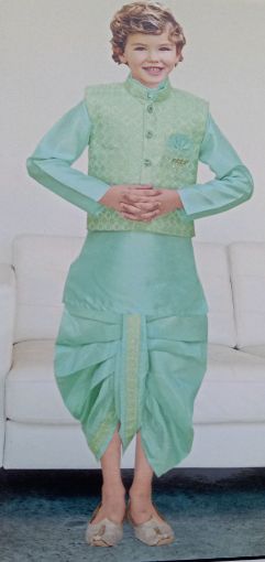 Picture of MDL03146 :: Size:2-3 Years :: Boys Party Wear-Sherwani and Dhoti Sets