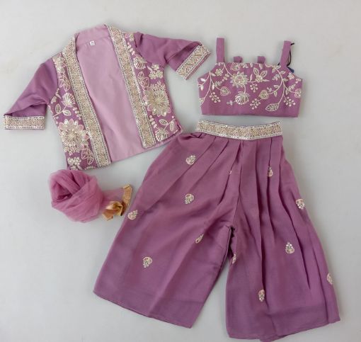 Picture of MDL03359 :: Size:9-12 Months :: Girls Top And Palazo Set