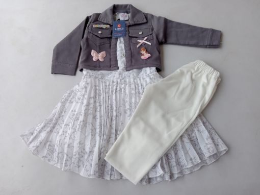 Picture of MDL03434 :: Size:5-6 Years :: Girls Top And Pant Set