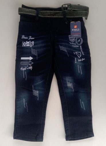 Picture of MDL03540 :: Size:5-6 Years :: Boys Jeans