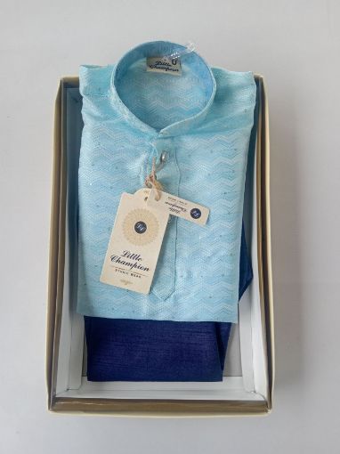 Picture of MDL03636 :: Size:9-12 Months :: Boys Party Wear-Sherwani and Dhoti Sets