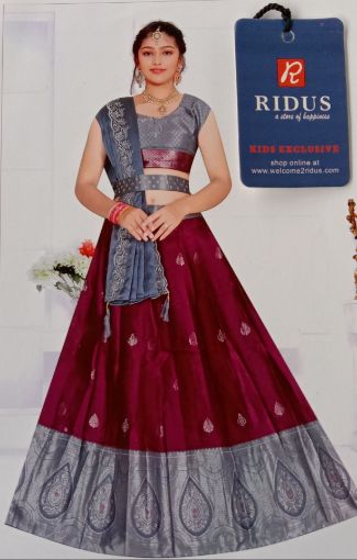 Picture of MDL03696 :: Size:6-7 Years :: Girls Lehenga