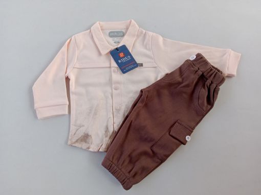 Picture of MDL03795 :: Size:12-18 Months :: Boys Full Sleave T Shirt and Pants Set