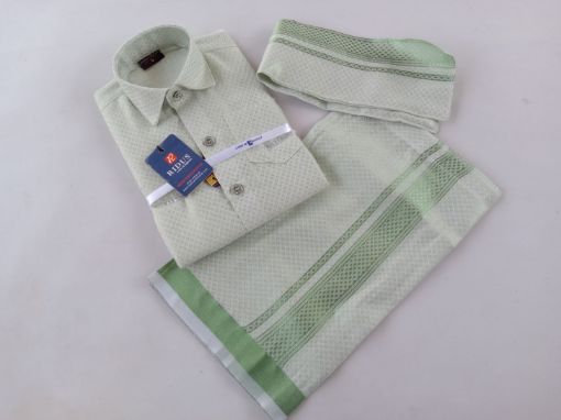 Picture of MDL03949 :: Size:3-4 Years :: Boys Party Wear-Sherwani and Dhoti Sets